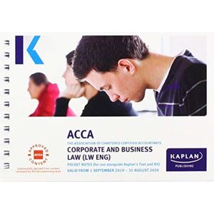 Kaplan Publishing Corporate And Business Law (Eng) - Pocket Notes Kaplan Publishing Corporate And Business Law (Eng) - Pocket Notes