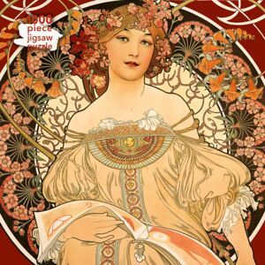 Flame Tree Publishing Adult Jigsaw Puzzle Alphonse Mucha: Reverie : 1000-Piece Jigsaw Puzzles Flame Tree Publishing Adult Jigsaw Puzzle Alphonse Mucha: Reverie : 1000-Piece Jigsaw Puzzles