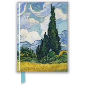 Flame Tree Publishing Vincent Van Gogh: Wheat Field With Cypresses (Foiled Pocket Journal) Flame Tree Publishing Vincent Van Gogh: Wheat Field With Cypresses (Foiled Pocket Journal)