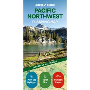 Lonely Planet Global Limited Lonely Planet Pacific Northwest Planning Map Lonely Planet Global Limited Lonely Planet Pacific Northwest Planning Map