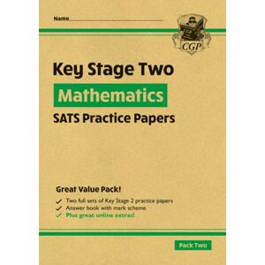Coordination Group Publications Ltd (CGP) Ks2 Maths Year 6 Sats Practice Papers: Pack 2 - For The 2026 Tests (With Free Online Extras) Coordination Group Publications Ltd (CGP) Ks2 Maths Year 6 Sats Practice Papers: Pack 2 - For The 2026 Tests (With Free Online Extras)