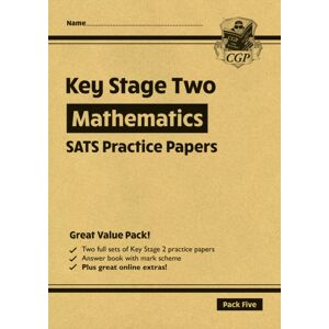 Coordination Group Publications Ltd (CGP) Ks2 Maths Year 6 Sats Practice Papers: Pack 5 - For The 2026 Tests (With Free Online Extras) Coordination Group Publications Ltd (CGP) Ks2 Maths Year 6 Sats Practice Papers: Pack 5 - For The 2026 Tests (With Free Online Extras)