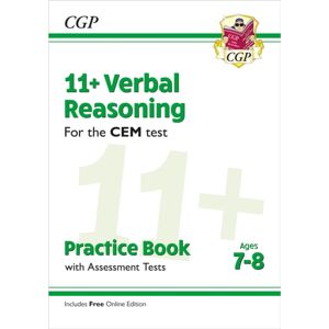 Coordination Group Publications Ltd (CGP) 11+ Cem Verbal Reasoning Practice Book & Assessment Tests - Ages 7-8 (With Online Edition) Coordination Group Publications Ltd (CGP) 11+ Cem Verbal Reasoning Practice Book & Assessment Tests - Ages 7-8 (With Online Edition)