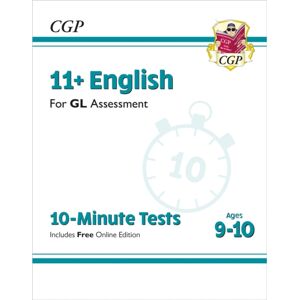 Coordination Group Publications Ltd (CGP) 11+ Gl 10-Minute Tests: English - Ages 9-10 (With Online Edition) Coordination Group Publications Ltd (CGP) 11+ Gl 10-Minute Tests: English - Ages 9-10 (With Online Edition)