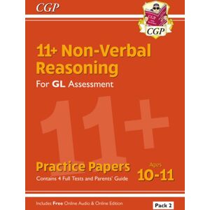 Coordination Group Publications Ltd (CGP) 11+ Gl Non-Verbal Reasoning Practice Papers: Ages 10-11 Pack 2 (Inc Parents' Guide & Online Ed) Coordination Group Publications Ltd (CGP) 11+ Gl Non-Verbal Reasoning Practice Papers: Ages 10-11 Pack 2 (Inc Parents' Guide & Online Ed)