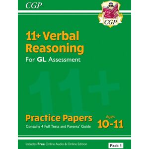 Coordination Group Publications Ltd (CGP) 11+ Gl Verbal Reasoning Practice Papers: Ages 10-11 - Pack 1 (With Parents' Guide & Online Ed) Coordination Group Publications Ltd (CGP) 11+ Gl Verbal Reasoning Practice Papers: Ages 10-11 - Pack 1 (With Parents' Guide & Online Ed)