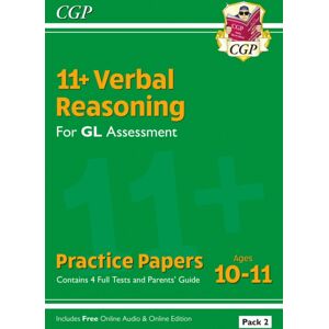 Coordination Group Publications Ltd (CGP) 11+ Gl Verbal Reasoning Practice Papers: Ages 10-11 - Pack 2 (With Parents' Guide & Online Ed) Coordination Group Publications Ltd (CGP) 11+ Gl Verbal Reasoning Practice Papers: Ages 10-11 - Pack 2 (With Parents' Guide & Online Ed)