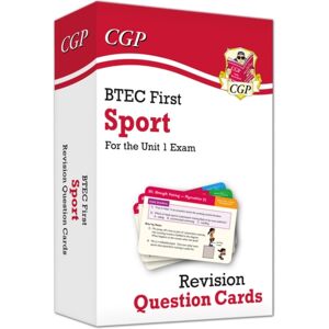 Coordination Group Publications Ltd (CGP) Btec First In Sport: Revision Question Cards Coordination Group Publications Ltd (CGP) Btec First In Sport: Revision Question Cards