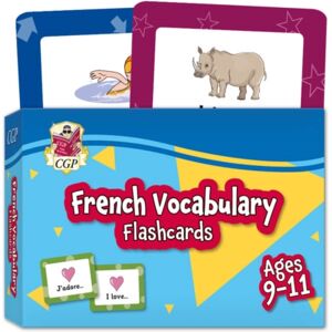 Coordination Group Publications Ltd (CGP) French Vocabulary Flashcards For Ages 9-11 (With Free Online Audio) Coordination Group Publications Ltd (CGP) French Vocabulary Flashcards For Ages 9-11 (With Free Online Audio)