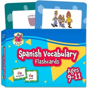 Coordination Group Publications Ltd (CGP) Spanish Vocabulary Flashcards For Ages 9-11 (With Free Online Audio) Coordination Group Publications Ltd (CGP) Spanish Vocabulary Flashcards For Ages 9-11 (With Free Online Audio)