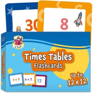 Coordination Group Publications Ltd (CGP) Times Tables Flashcards: Perfect For Learning The 1 To 12 Times Tables Coordination Group Publications Ltd (CGP) Times Tables Flashcards: Perfect For Learning The 1 To 12 Times Tables