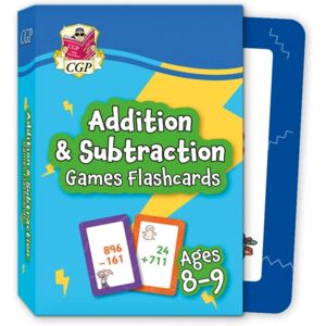Coordination Group Publications Ltd (CGP) Addition & Subtraction Games Flashcards For Ages 8-9 (Year 4) Coordination Group Publications Ltd (CGP) Addition & Subtraction Games Flashcards For Ages 8-9 (Year 4)