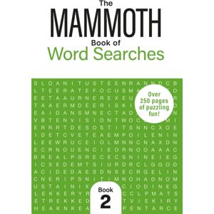 Michael O'Mara Books Ltd The Mammoth Book Of Word Searches 2 : Over 250 Pages Of Puzzling Fun Michael O'Mara Books Ltd The Mammoth Book Of Word Searches 2 : Over 250 Pages Of Puzzling Fun