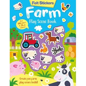 Gemini Books Group Ltd Felt Stickers Farm Play Scene Book Gemini Books Group Ltd Felt Stickers Farm Play Scene Book