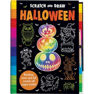 Gemini Books Group Ltd Scratch And Draw Halloween - Scratch Art Activity Book Gemini Books Group Ltd Scratch And Draw Halloween - Scratch Art Activity Book