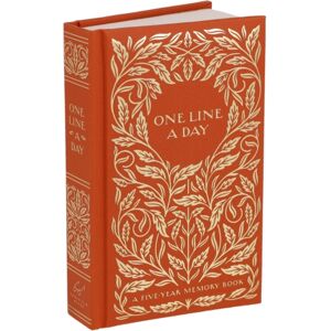 Chronicle Books Gilded One Line A Day : A Five-Year Memory Book Chronicle Books Gilded One Line A Day : A Five-Year Memory Book