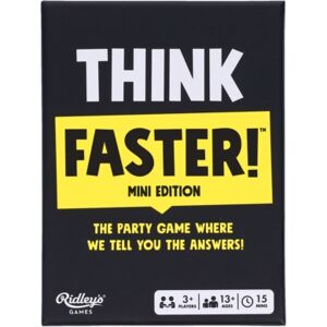 Chronicle Books Think Faster! : The Party Game Where We Give You The Answers! Chronicle Books Think Faster! : The Party Game Where We Give You The Answers!