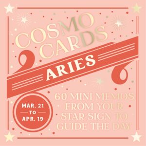 Chronicle Books Cosmo Cards: Aries : 60 Mini Memos From Your Star Sign To Guide The Day Chronicle Books Cosmo Cards: Aries : 60 Mini Memos From Your Star Sign To Guide The Day