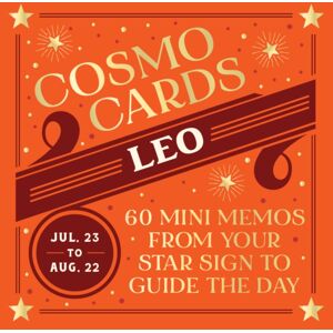 Chronicle Books Cosmo Cards: Leo : 60 Mini Memos From Your Star Sign To Guide The Day Chronicle Books Cosmo Cards: Leo : 60 Mini Memos From Your Star Sign To Guide The Day