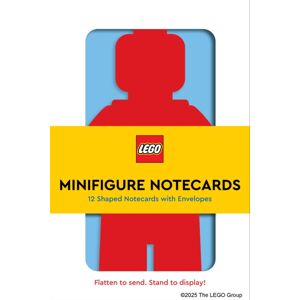 Chronicle Books Lego Minifigure Notecards : 12 Shaped Notecards With Envelopes Chronicle Books Lego Minifigure Notecards : 12 Shaped Notecards With Envelopes