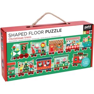 Chronicle Books Christmas Train Shaped Floor Puzzle Chronicle Books Christmas Train Shaped Floor Puzzle