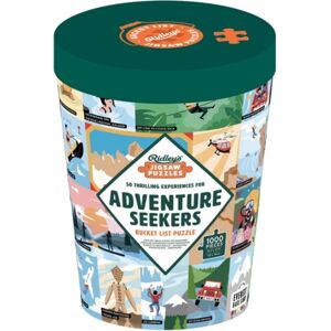 Chronicle Books 50 Thrilling Experiences For Adventure Seekers 1000-Piece Bucket List Jigsaw Puzzle Chronicle Books 50 Thrilling Experiences For Adventure Seekers 1000-Piece Bucket List Jigsaw Puzzle