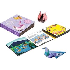 Ryland, Peters & Small Ltd Origami Butterflies, Birds & Bees : Paper Block Plus 64-Page Book Ryland, Peters & Small Ltd Origami Butterflies, Birds & Bees : Paper Block Plus 64-Page Book