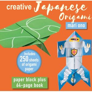 Ryland, Peters & Small Ltd Creative Japanese Origami : Paper Block Plus 64-Page Book Ryland, Peters & Small Ltd Creative Japanese Origami : Paper Block Plus 64-Page Book
