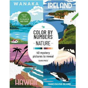 Search Press Ltd Color By Numbers: Nature : 40 Mystery Pictures To Reveal Search Press Ltd Color By Numbers: Nature : 40 Mystery Pictures To Reveal