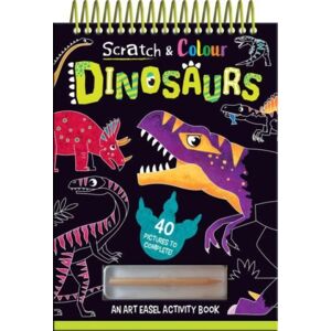 Gemini Books Group Ltd Scratch And Colour Dinosaurs Gemini Books Group Ltd Scratch And Colour Dinosaurs