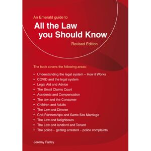 Straightforward Publishing An Emerald Guide To All The Law You Should Know : Revised Edition 2022 Straightforward Publishing An Emerald Guide To All The Law You Should Know : Revised Edition 2022