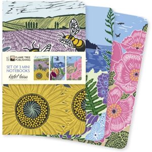 Flame Tree Publishing Kate Heiss Set Of 3 Mini Notebooks Flame Tree Publishing Kate Heiss Set Of 3 Mini Notebooks