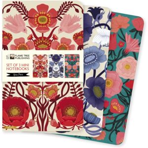 Flame Tree Publishing Nina Pace Set Of 3 Mini Notebooks Flame Tree Publishing Nina Pace Set Of 3 Mini Notebooks