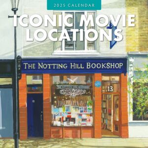 Red Robin Publishing Ltd. Iconic Movie Locations 2025 Square Wall Calendar Red Robin Publishing Ltd. Iconic Movie Locations 2025 Square Wall Calendar