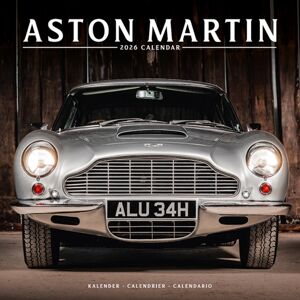 Avonside Publishing Ltd Aston Martin Calendar 2026 Square Car Wall Calendar - 16 Month Avonside Publishing Ltd Aston Martin Calendar 2026 Square Car Wall Calendar - 16 Month