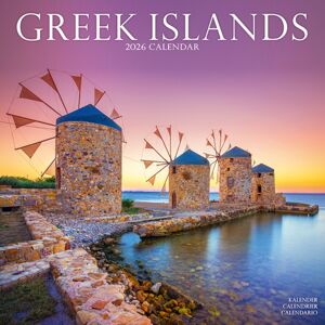 Avonside Publishing Ltd Greek Islands Calendar 2026 Square Travel Wall Calendar - 16 Month Avonside Publishing Ltd Greek Islands Calendar 2026 Square Travel Wall Calendar - 16 Month