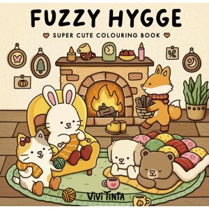 Cornerstone Fuzzy Hygge : Super Cute Colouring Book Cornerstone Fuzzy Hygge : Super Cute Colouring Book