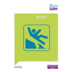 The University of Law Publishing Limited Fol - Tort 2e The University of Law Publishing Limited Fol - Tort 2e