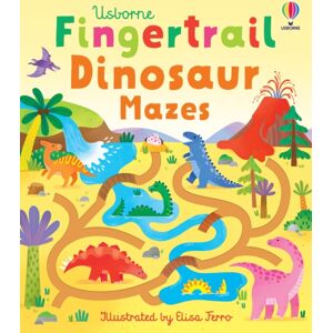 Usborne Publishing Ltd Fingertrail Dinosaur Mazes Usborne Publishing Ltd Fingertrail Dinosaur Mazes