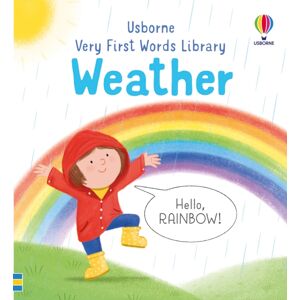 Usborne Publishing Ltd Very First Words Library: Weather Usborne Publishing Ltd Very First Words Library: Weather
