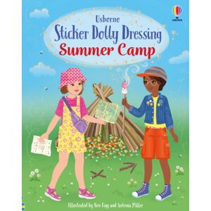 Usborne Publishing Ltd Sticker Dolly Dressing Summer Camp Usborne Publishing Ltd Sticker Dolly Dressing Summer Camp