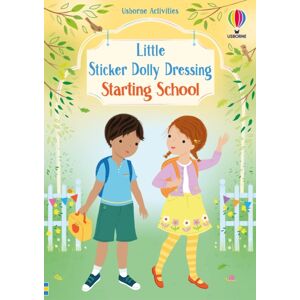 Usborne Publishing Ltd Little Sticker Dolly Dressing Starting School Usborne Publishing Ltd Little Sticker Dolly Dressing Starting School