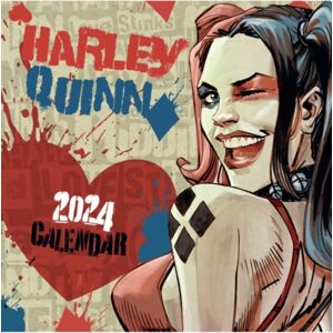 Danilo Promotions Limited Harley Quinn 2024 Square Wall Calendar Danilo Promotions Limited Harley Quinn 2024 Square Wall Calendar