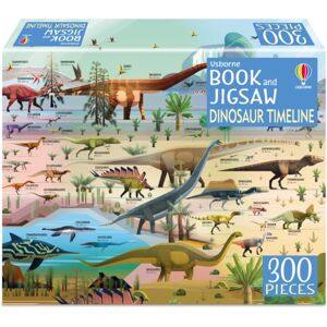 Usborne Publishing Ltd Book And Jigsaw Dinosaur Timeline Usborne Publishing Ltd Book And Jigsaw Dinosaur Timeline