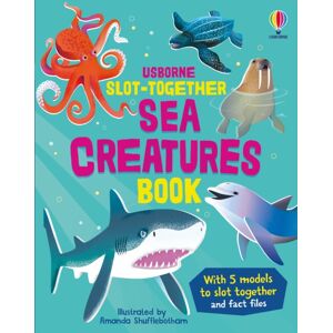 Usborne Publishing Ltd Slot-Together Sea Creatures Book Usborne Publishing Ltd Slot-Together Sea Creatures Book