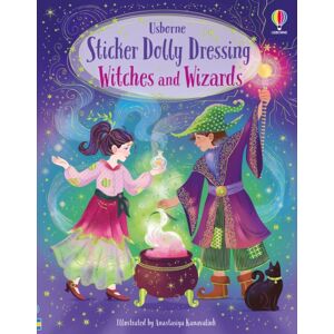 Usborne Publishing Ltd Sticker Dolly Dressing Witches And Wizards Usborne Publishing Ltd Sticker Dolly Dressing Witches And Wizards