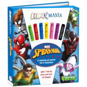 Bonnier Books Ltd Marvel Spider-Man: Colourmania Bonnier Books Ltd Marvel Spider-Man: Colourmania