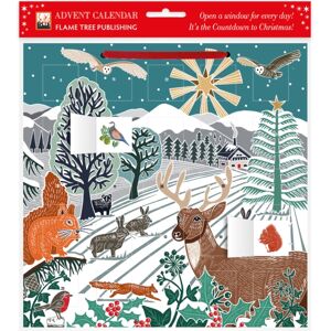 Flame Tree Publishing Kate Heiss: Winter Wonderland Advent Calendar (With Stickers) Flame Tree Publishing Kate Heiss: Winter Wonderland Advent Calendar (With Stickers)
