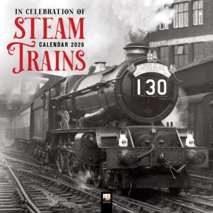 Flame Tree Publishing Steam Trains Heritage Wall Calendar 2026 (Art Calendar) Flame Tree Publishing Steam Trains Heritage Wall Calendar 2026 (Art Calendar)