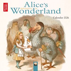 Flame Tree Publishing British Library: Alice'S Adventures In Wonderland Mini Wall Calendar 2026 (Art Calendar) Flame Tree Publishing British Library: Alice'S Adventures In Wonderland Mini Wall Calendar 2026 (Art Calendar)